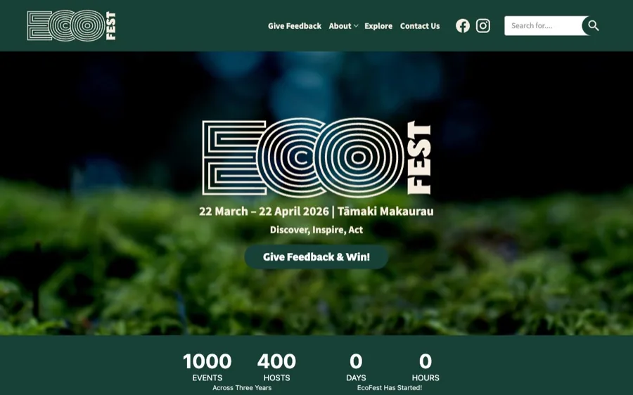 EcoFest website