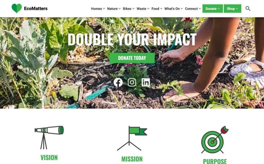 EcoMatters website