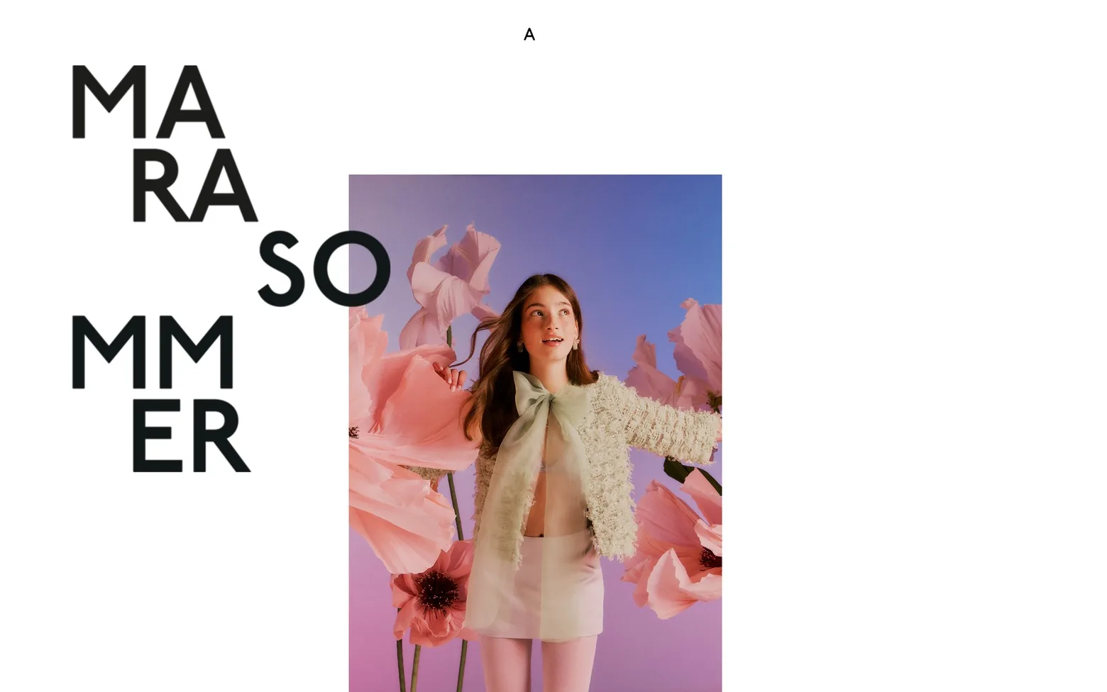 The Mara Sommer website on a desktop