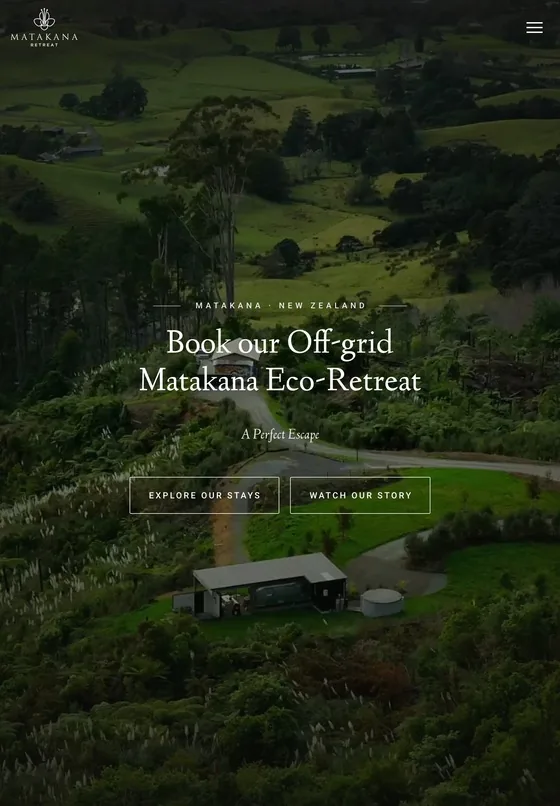 Matakana Retreat – tablet
